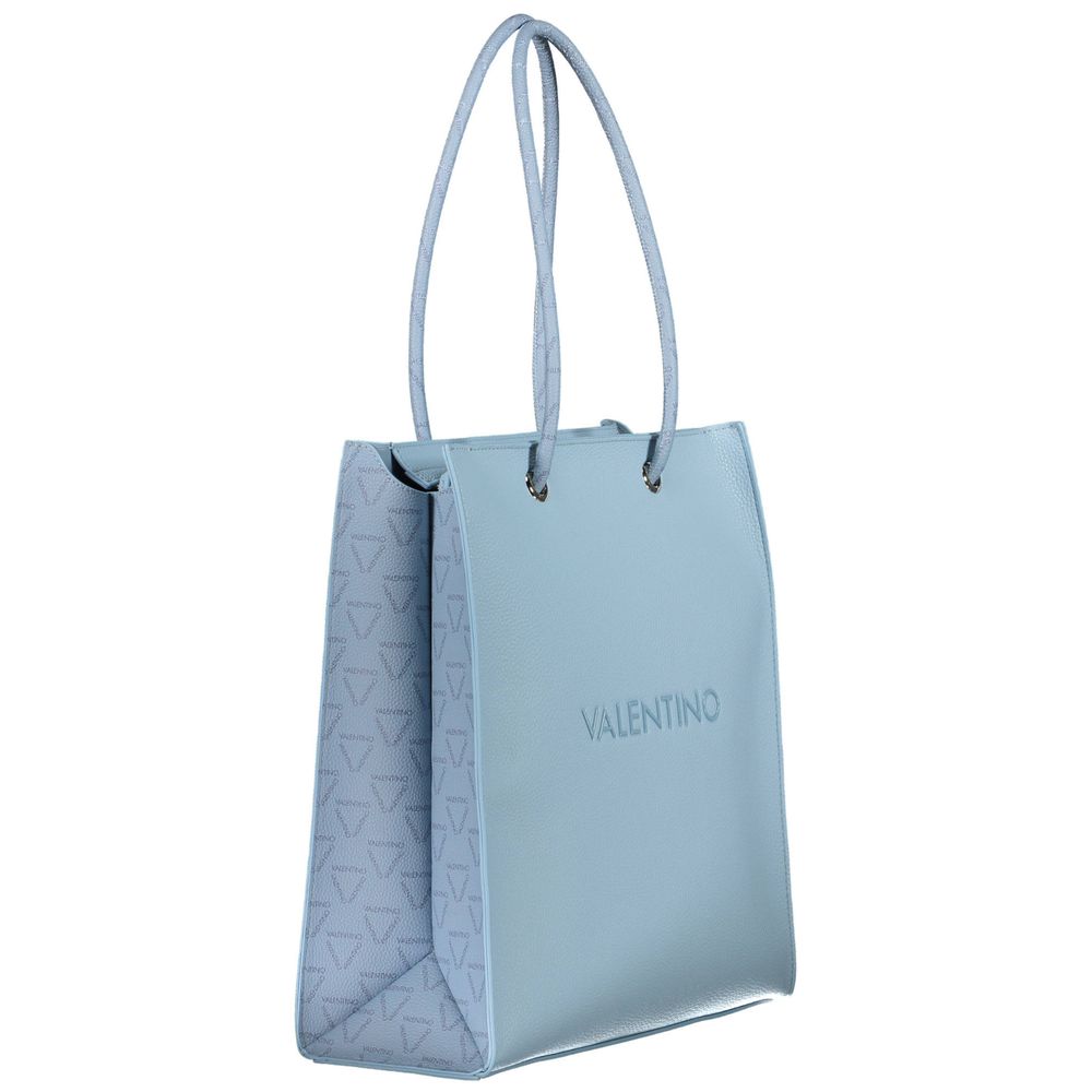 Blue Polyethylene Handbag - ventzia