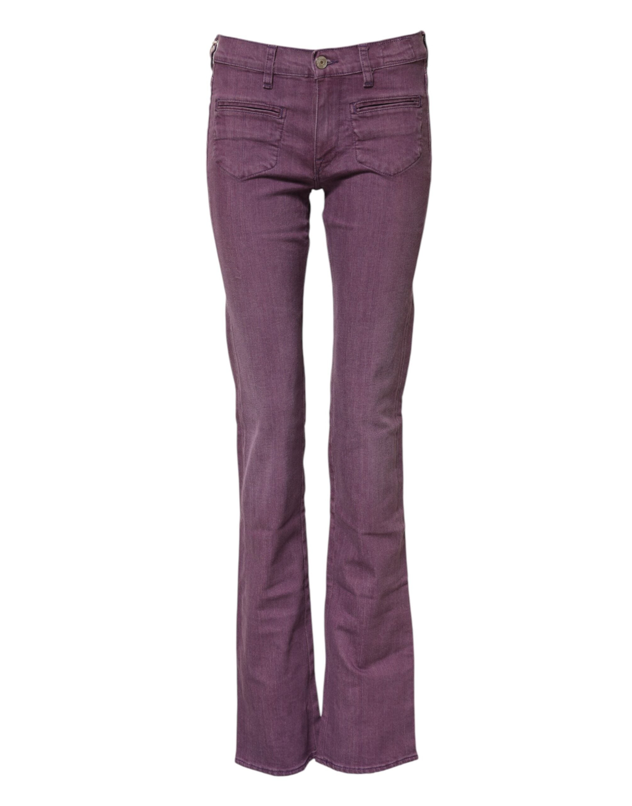 Brown High Waisted Flared Cut Pants - ventzia