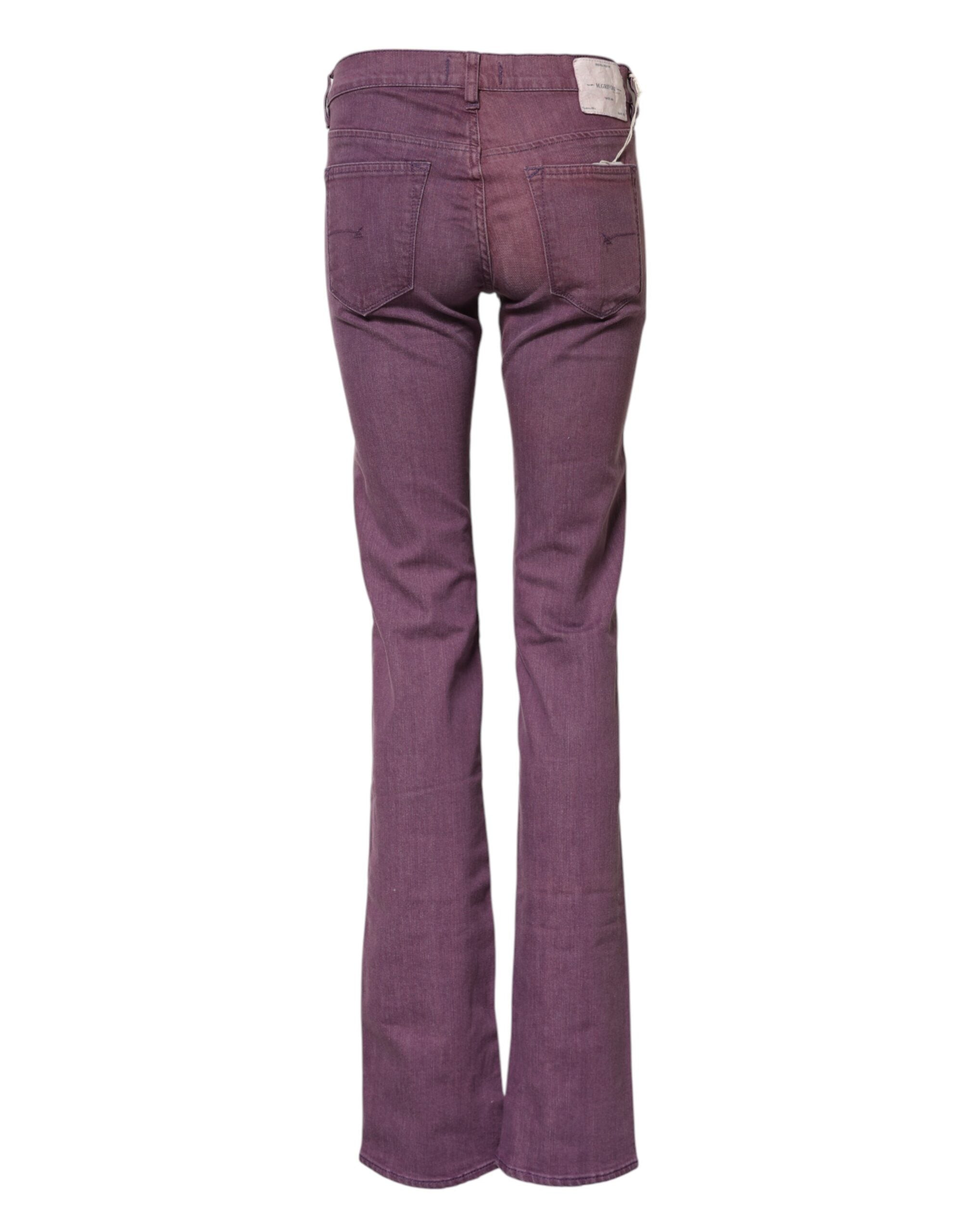 Brown High Waisted Flared Cut Pants - ventzia