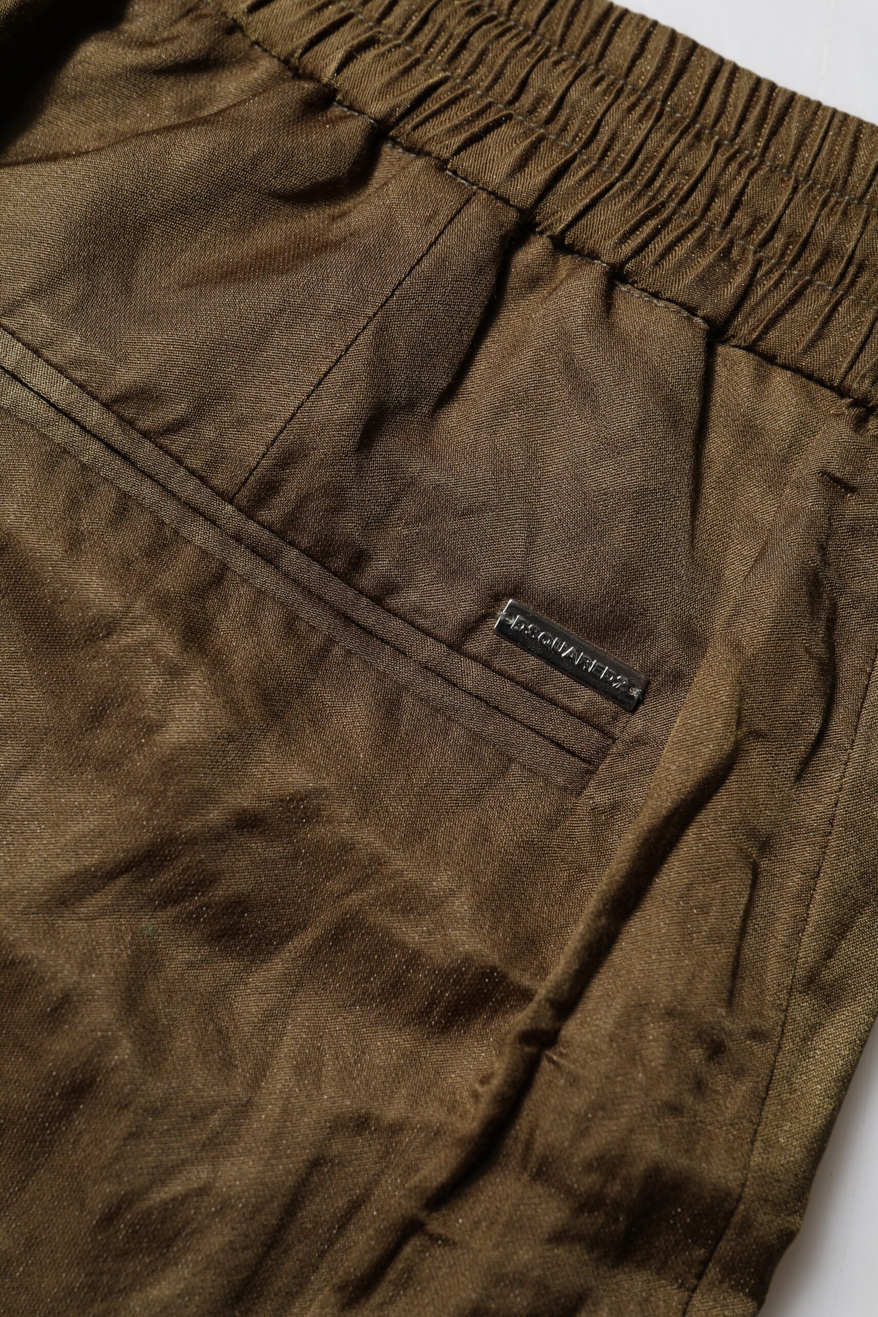 Brown Mid Waisted Women Sweatpants Pants - ventzia