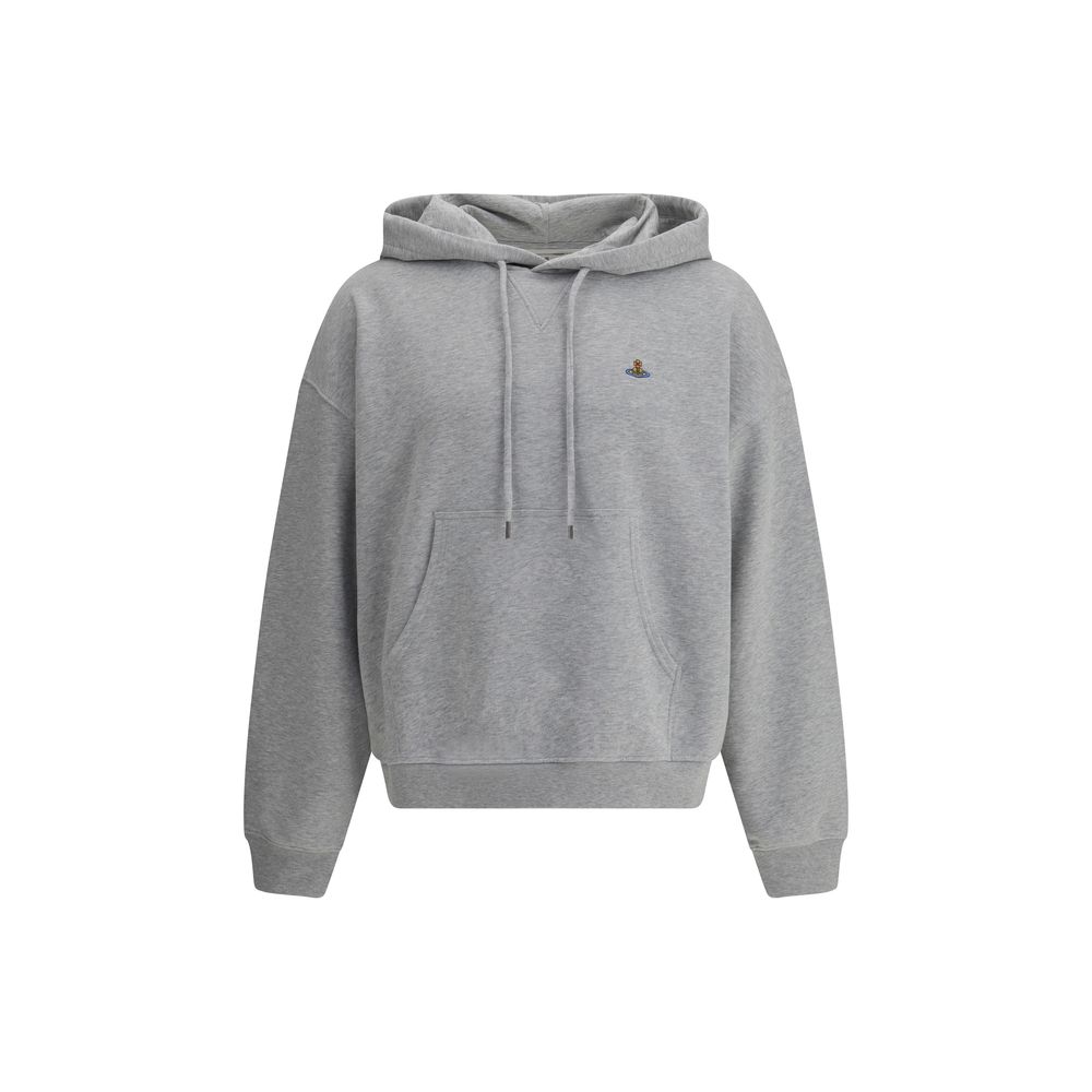 Gray Cotton Sweatshirt - ventzia