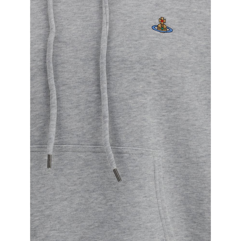 Gray Cotton Sweatshirt - ventzia