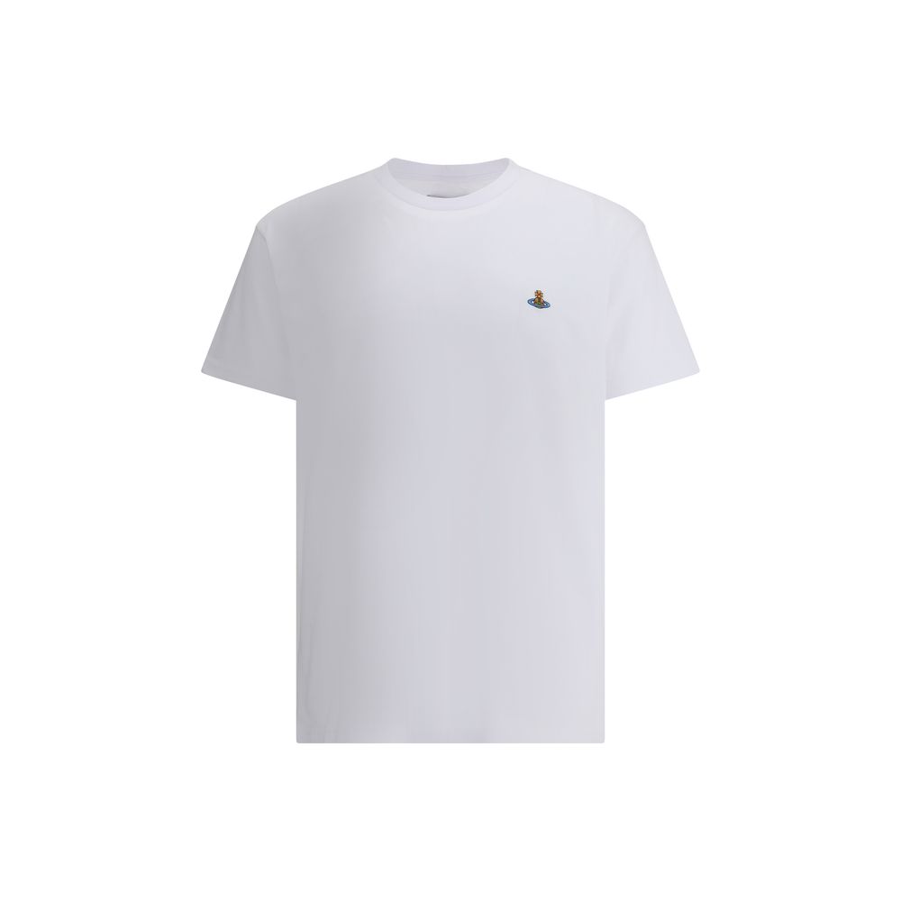 White Cotton T-Shirt - ventzia