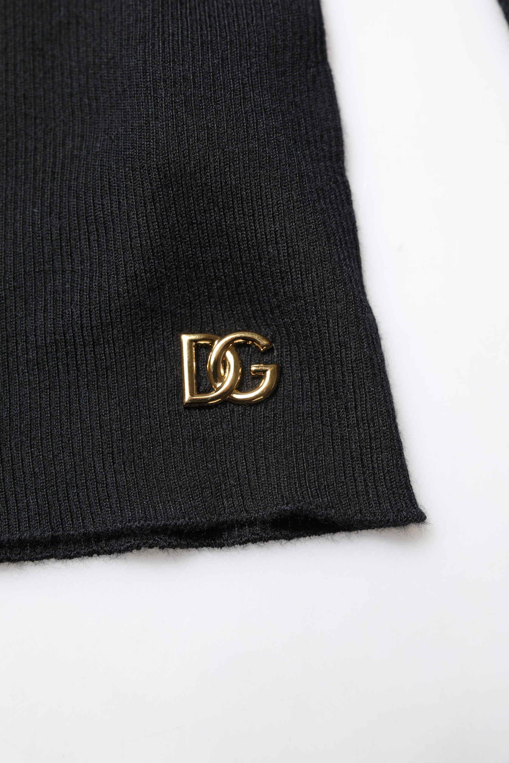 Black Cashmere Turtleneck Knitted Blouse Top - ventzia