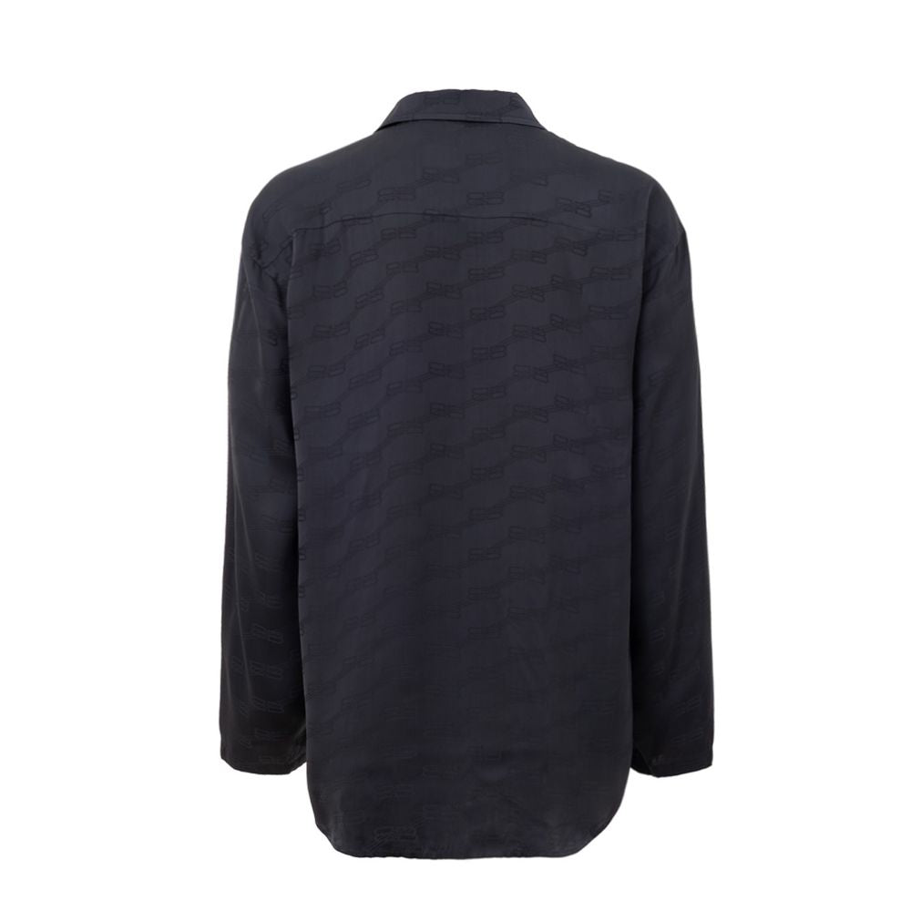Gray Viscose Shirt - ventzia