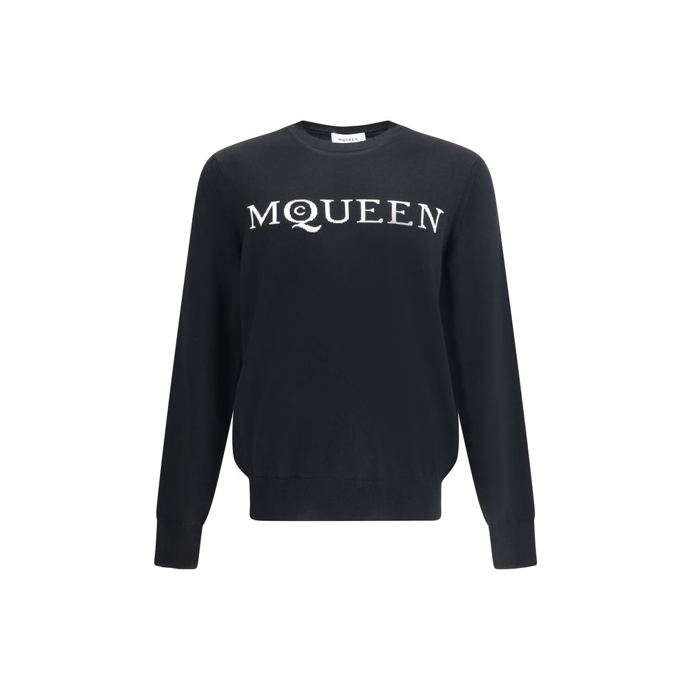Black Wool Sweatshirt - ventzia