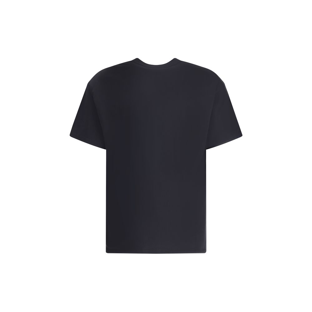 Black Cotton T-Shirt - ventzia
