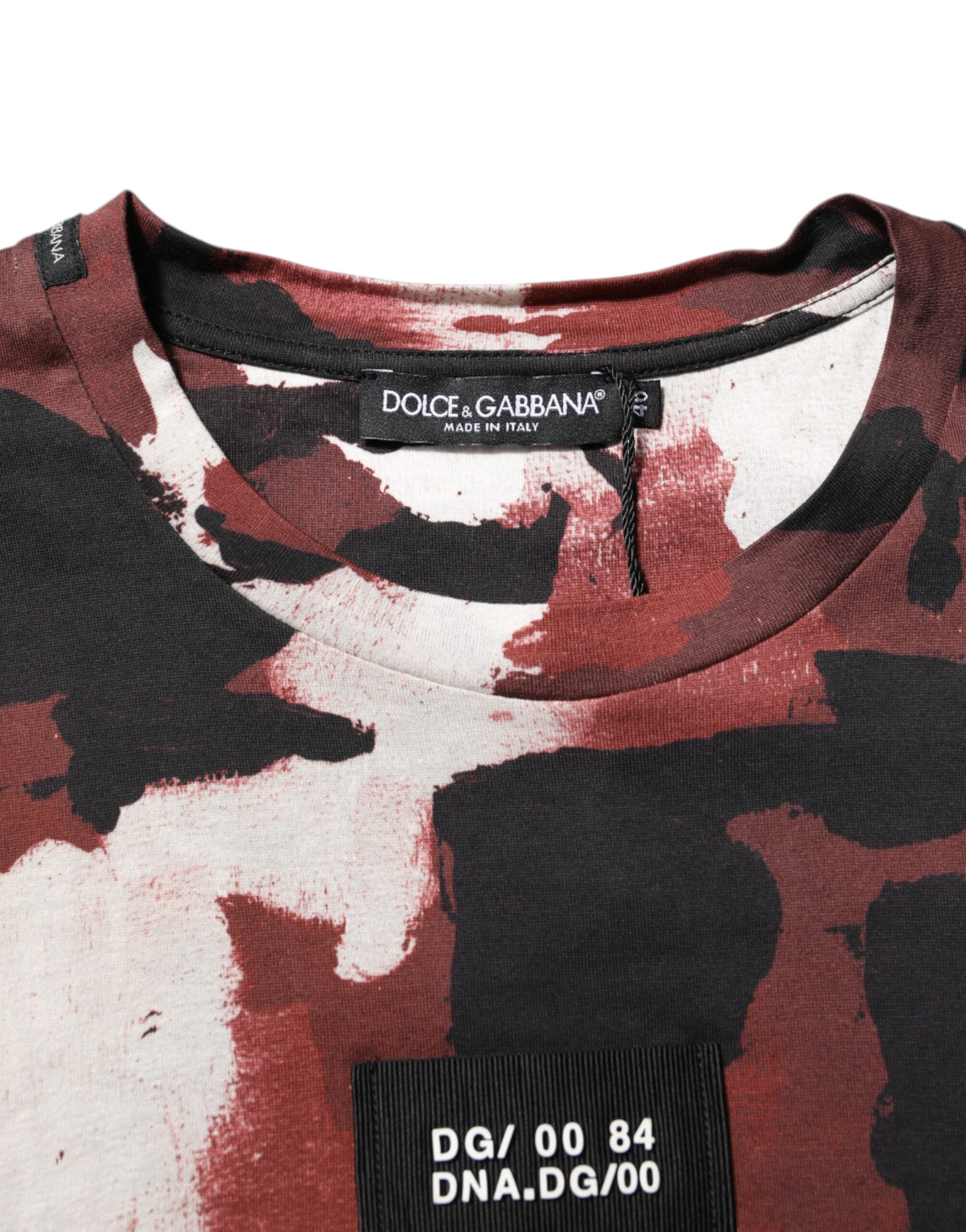 Multicolor Camouflage Men Crew Neck T-shirt - ventzia