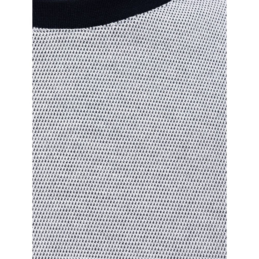 Gray Cotton T-Shirt - ventzia