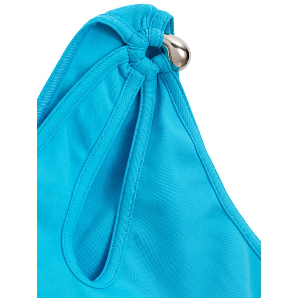 Turquoise Polyamide Bikini - ventzia