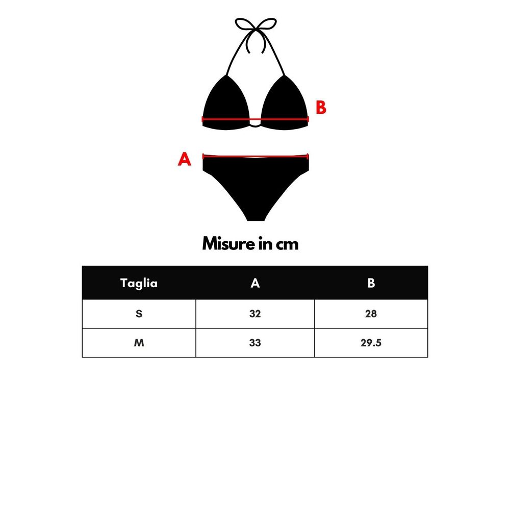 Turquoise Polyamide Bikini - ventzia