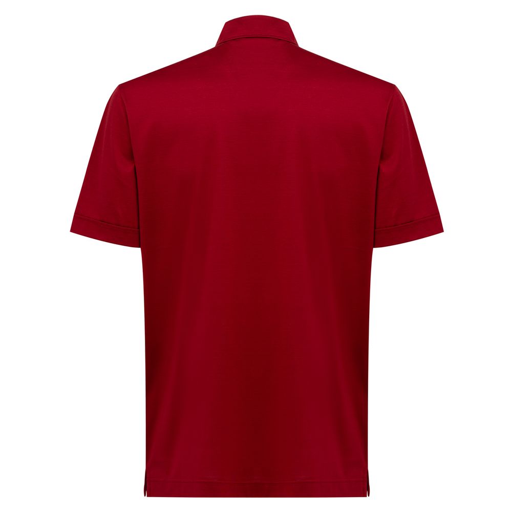 Red Cotton Shirt - ventzia