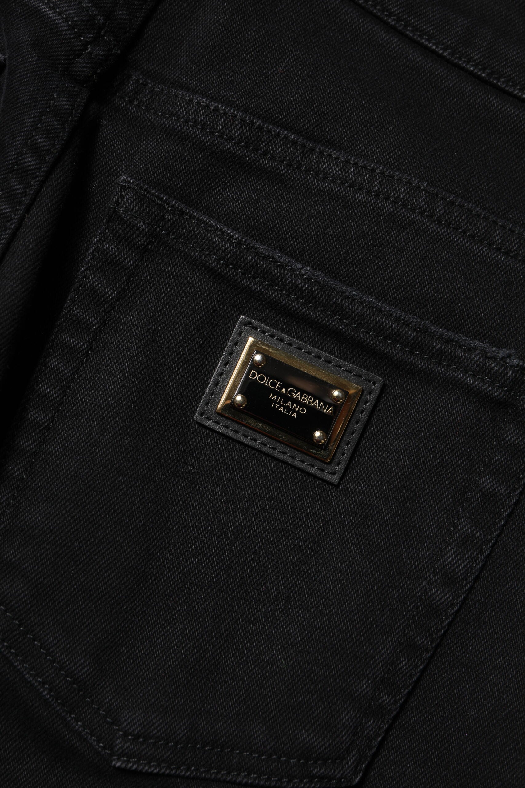Black Boyfriend Cotton Flared Denim Jeans - ventzia