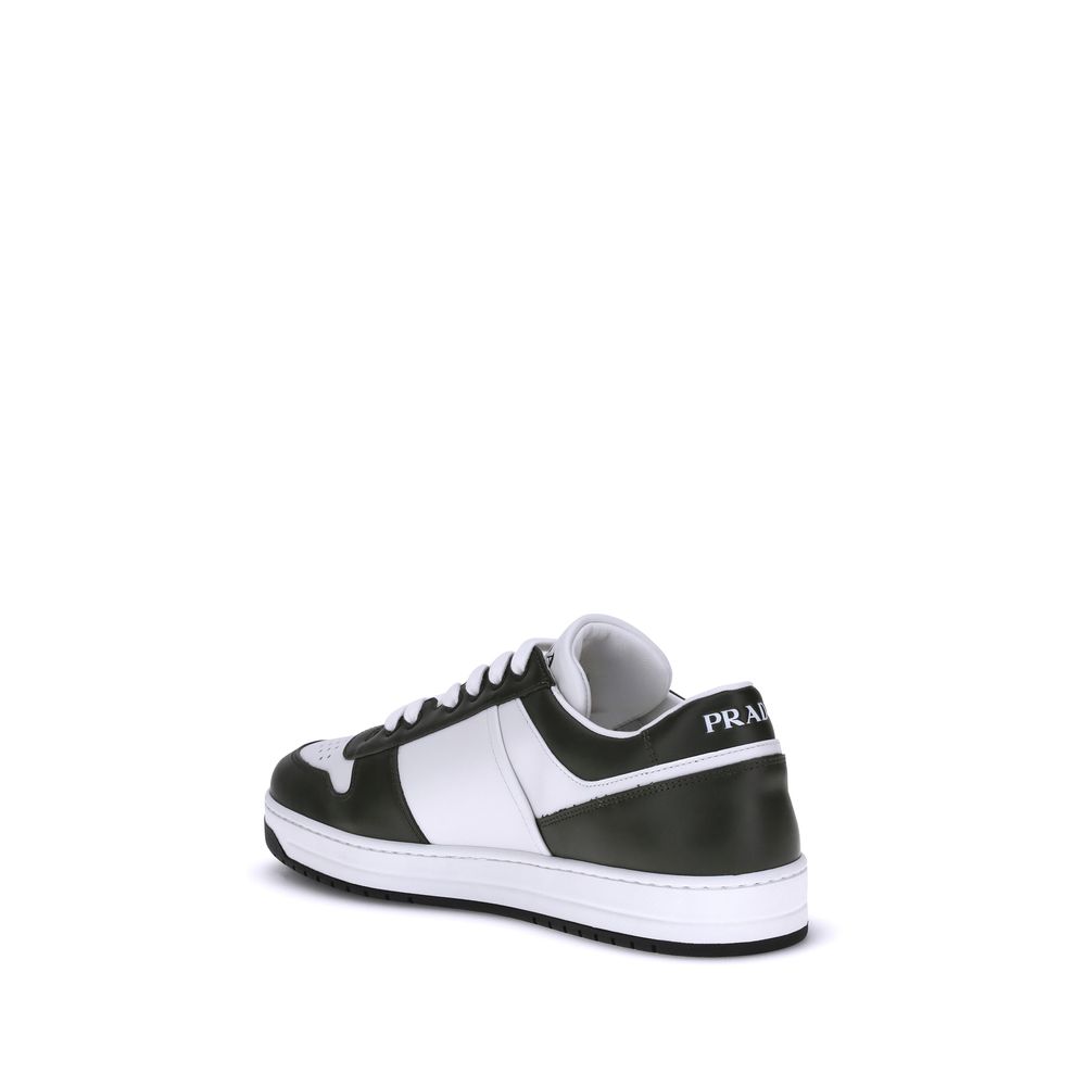 Black Calf Leather Bos Taurus Low Top Sneakers - ventzia