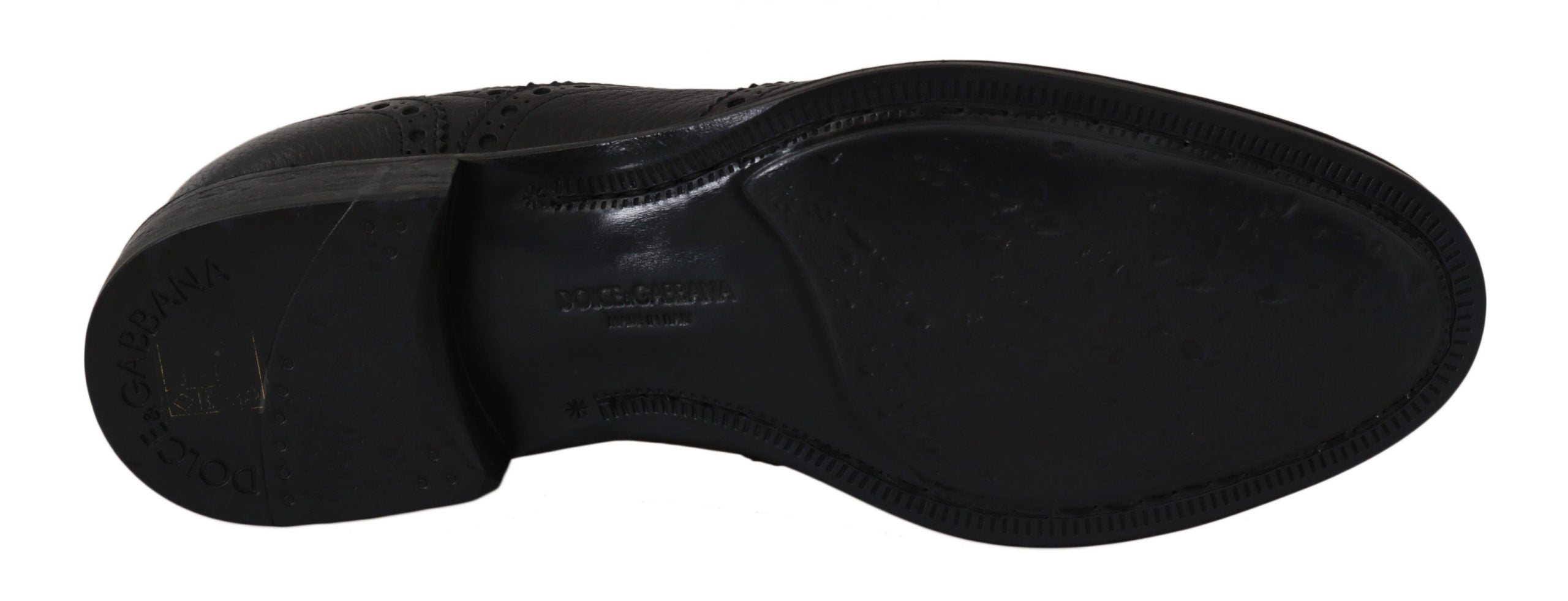 Elegant Dark Blue Wingtip Derby Dress Shoes - ventzia