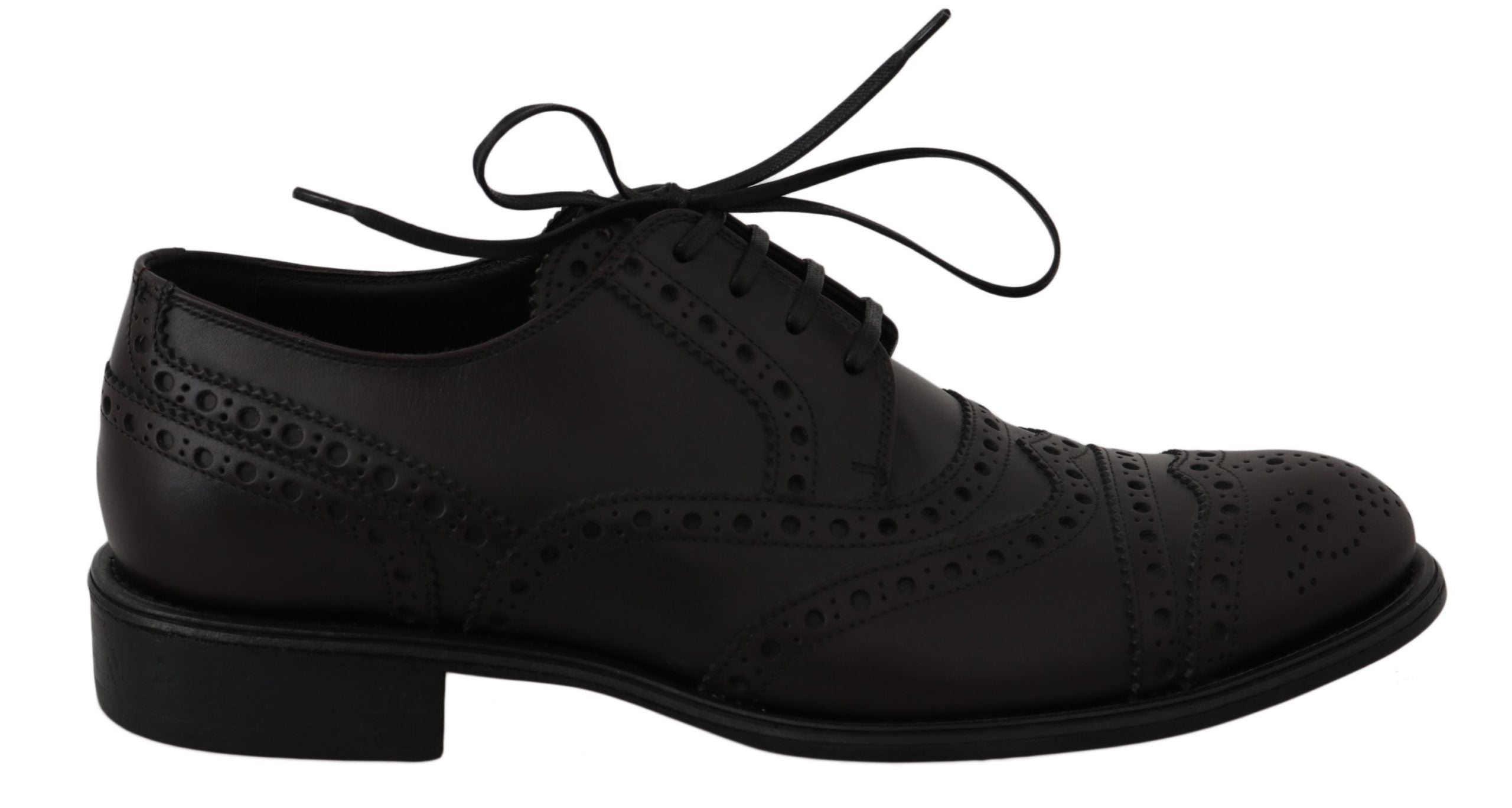 Elegant Bordeaux Wingtip Derby Dress Shoes - ventzia