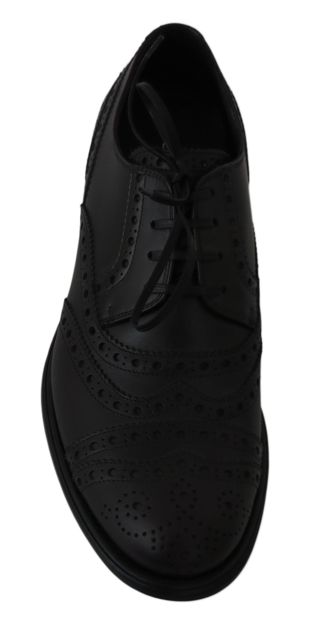 Elegant Bordeaux Wingtip Derby Dress Shoes - ventzia