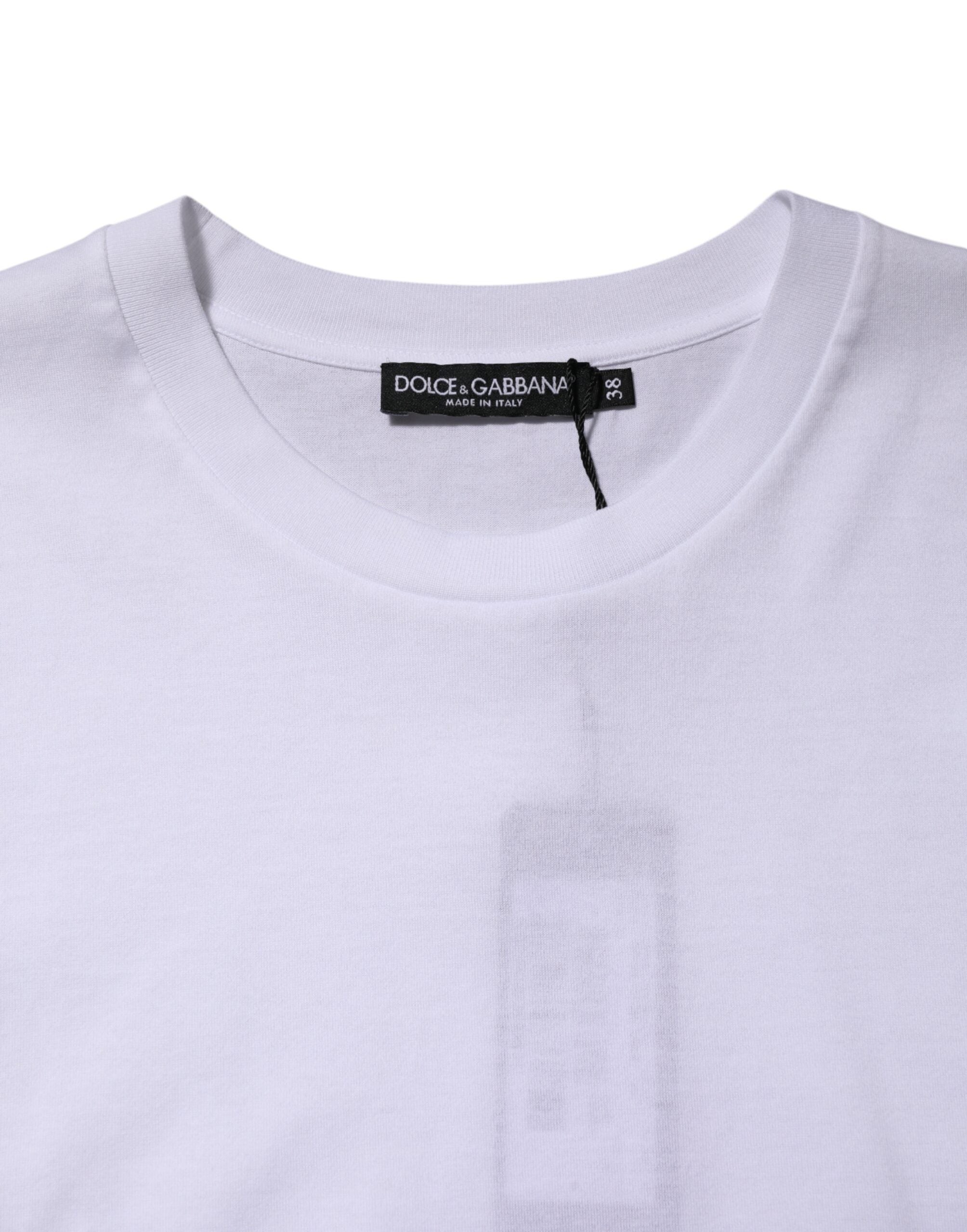 White Cotton Sleeveless Women Tank T-shirt - ventzia
