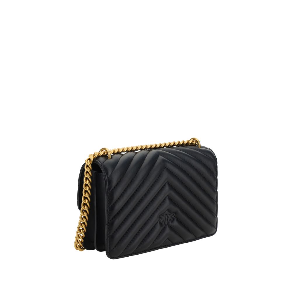 Black Calf Leather Bos Taurus Shoulder Bag