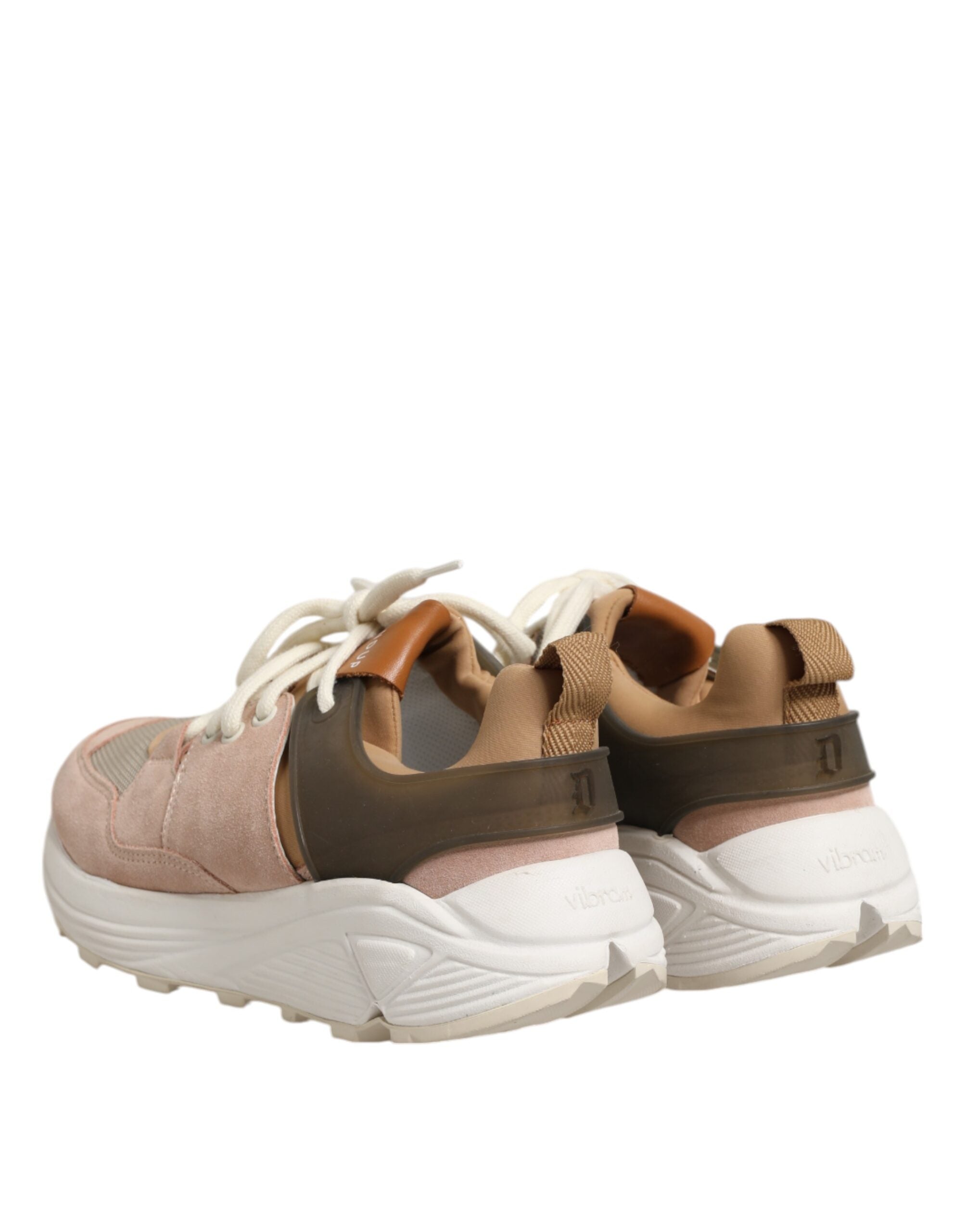 Multicolor Suede Low Top Women Sneakers Shoes - ventzia
