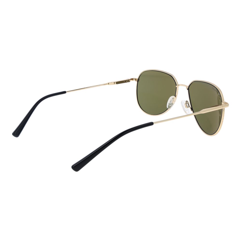 Gold Plastic Sunglasses - ventzia