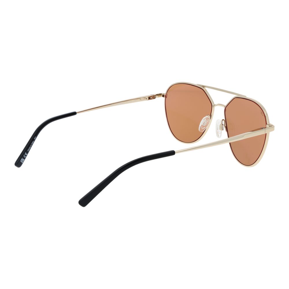 Gold Plastic Sunglasses - ventzia
