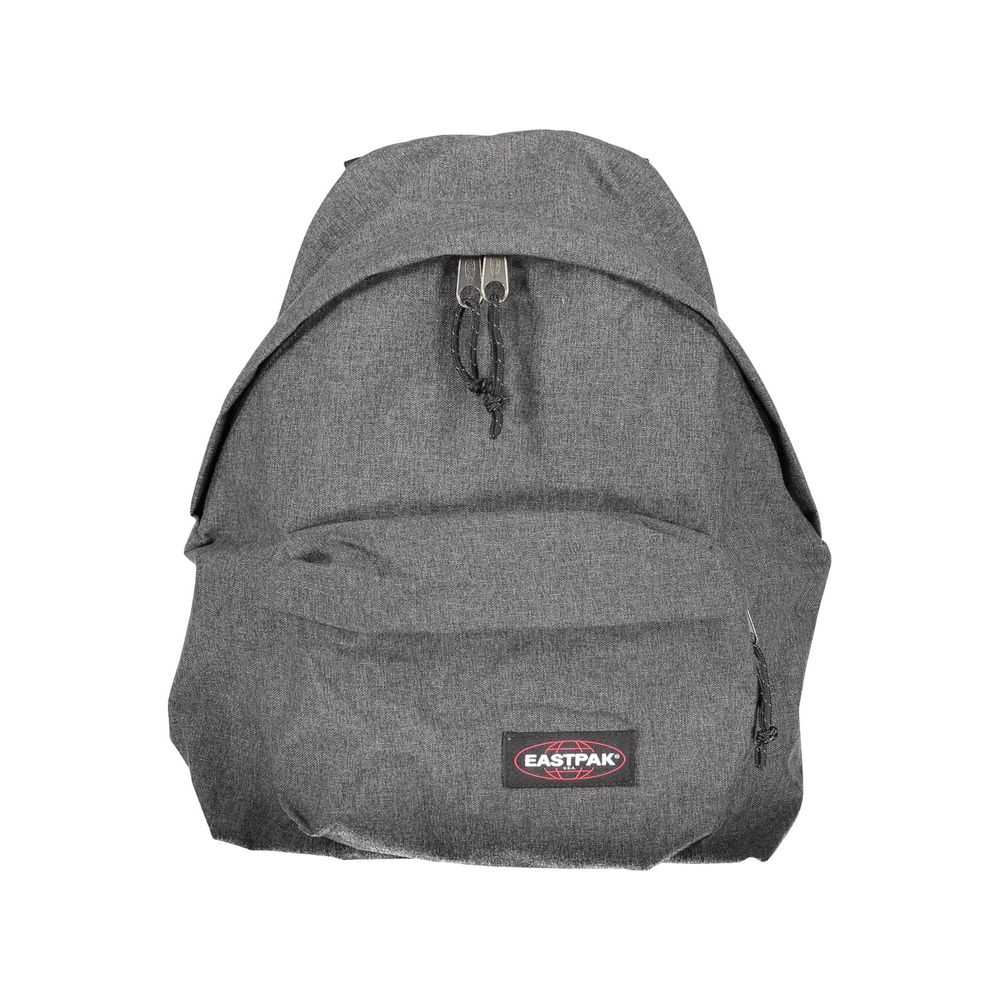 Gray Polyester Backpack - ventzia
