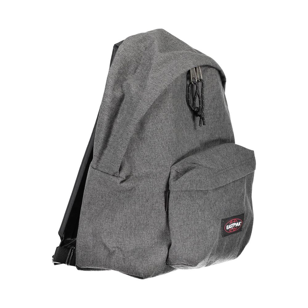 Gray Polyester Backpack - ventzia