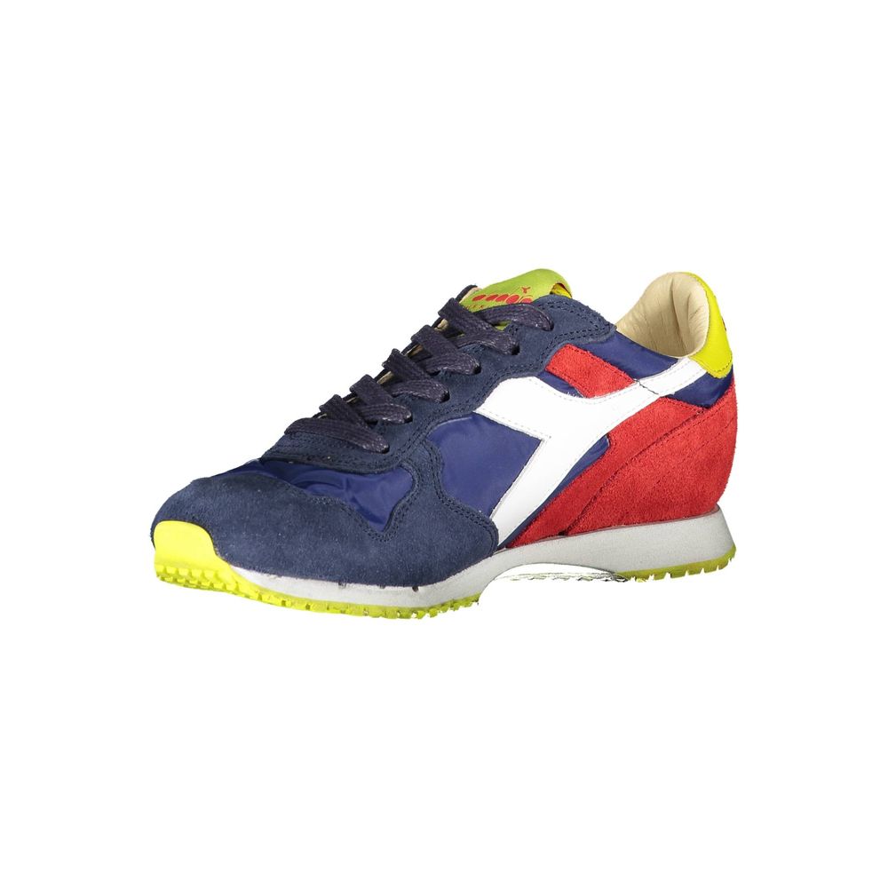 Blue Fabric Sneaker - ventzia