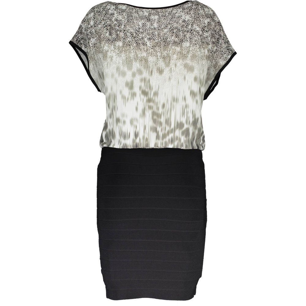 Multicolor Elastane Dress - ventzia