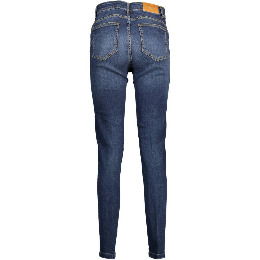 Blue Cotton Women Jean - ventzia