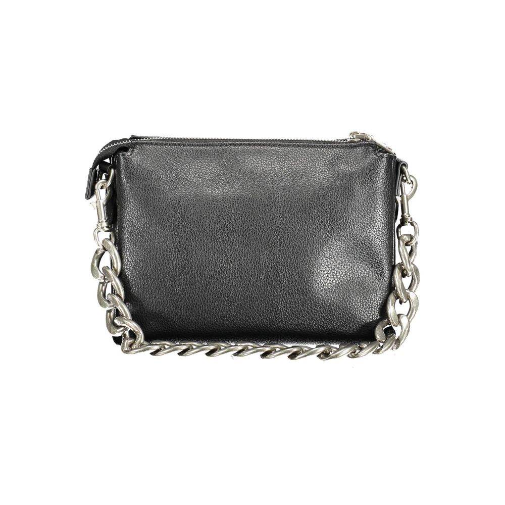 Black Polyethylene Handbag - ventzia