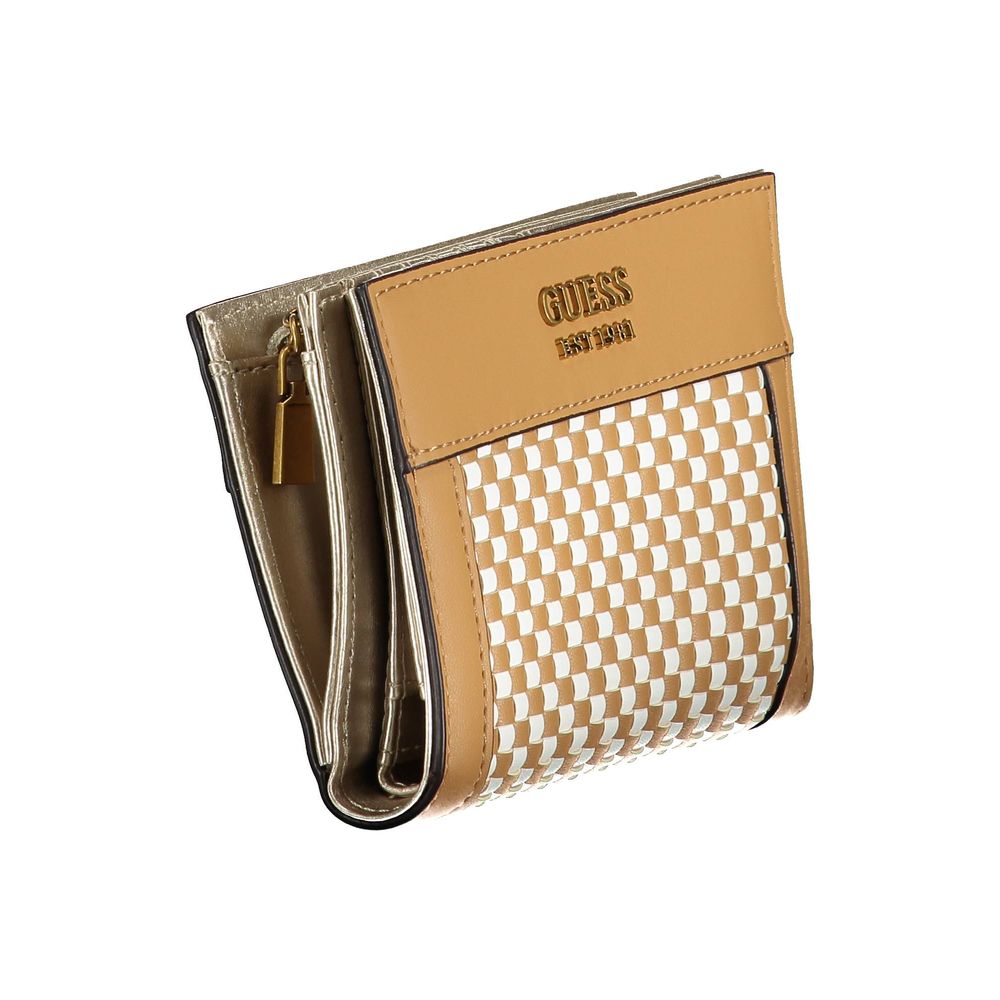 Brown Polyethylene Wallet - ventzia