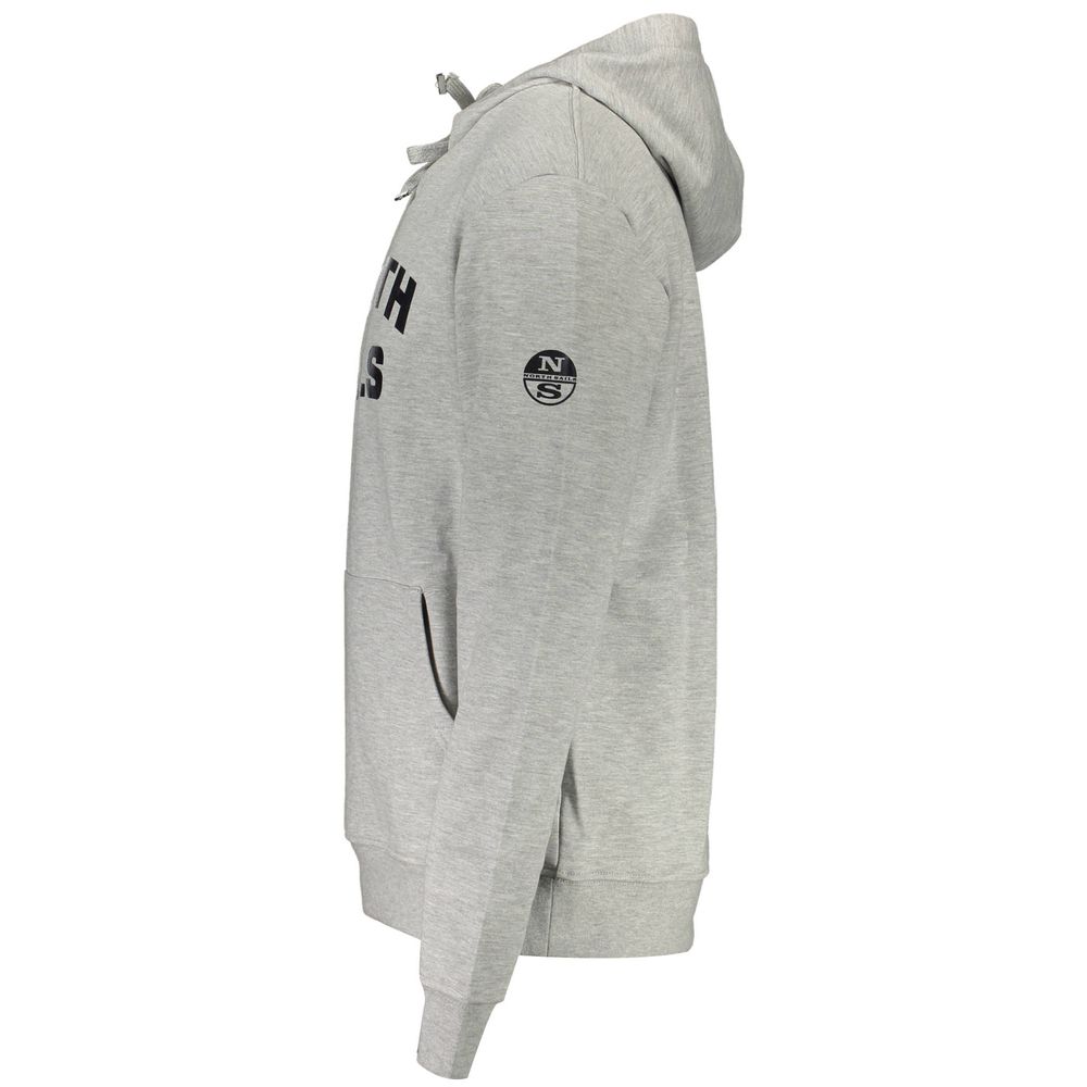 Gray Cotton Sweater - ventzia