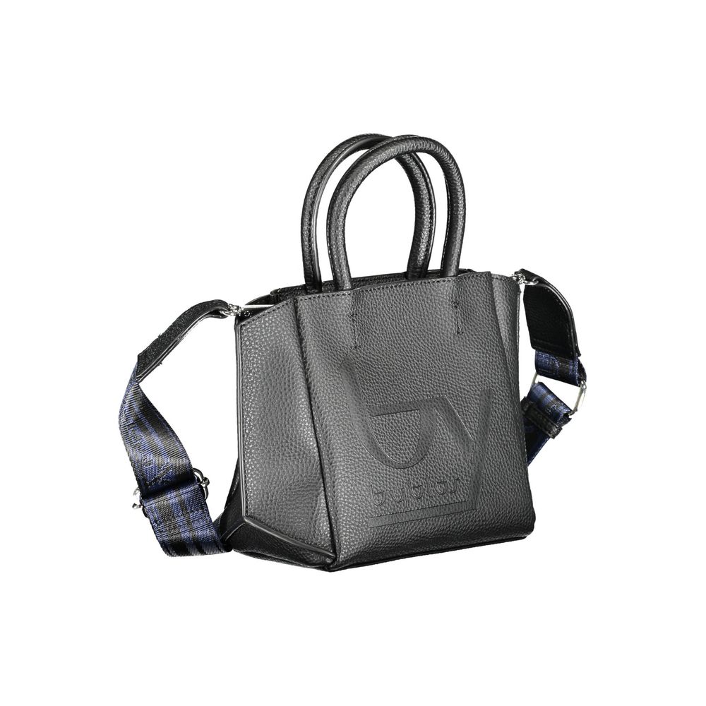 Black Polyethylene Handbag - ventzia