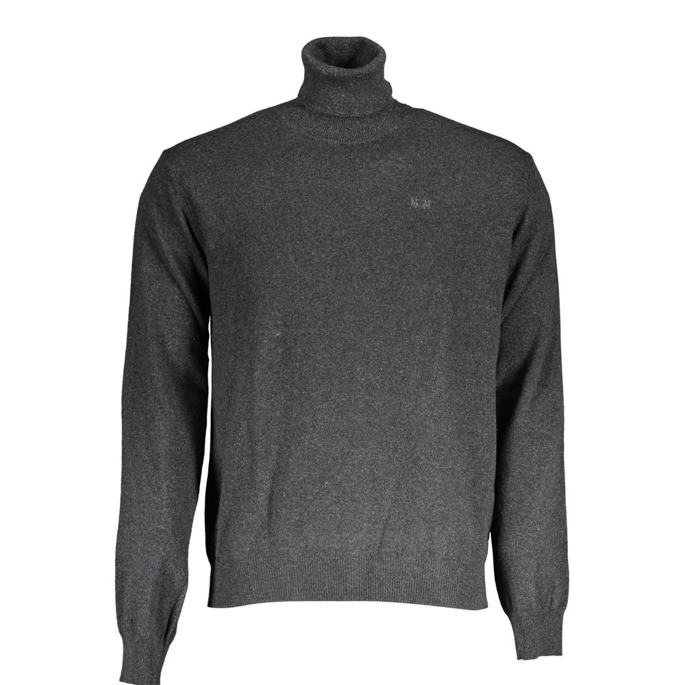 Gray Wool Sweater - ventzia