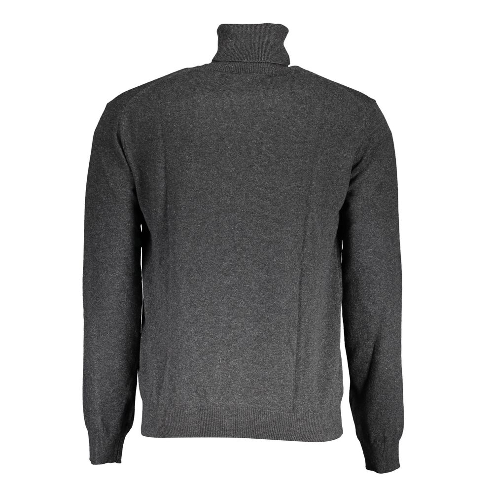 Gray Wool Sweater - ventzia