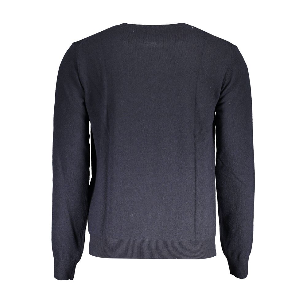 Blue Wool Sweater - ventzia