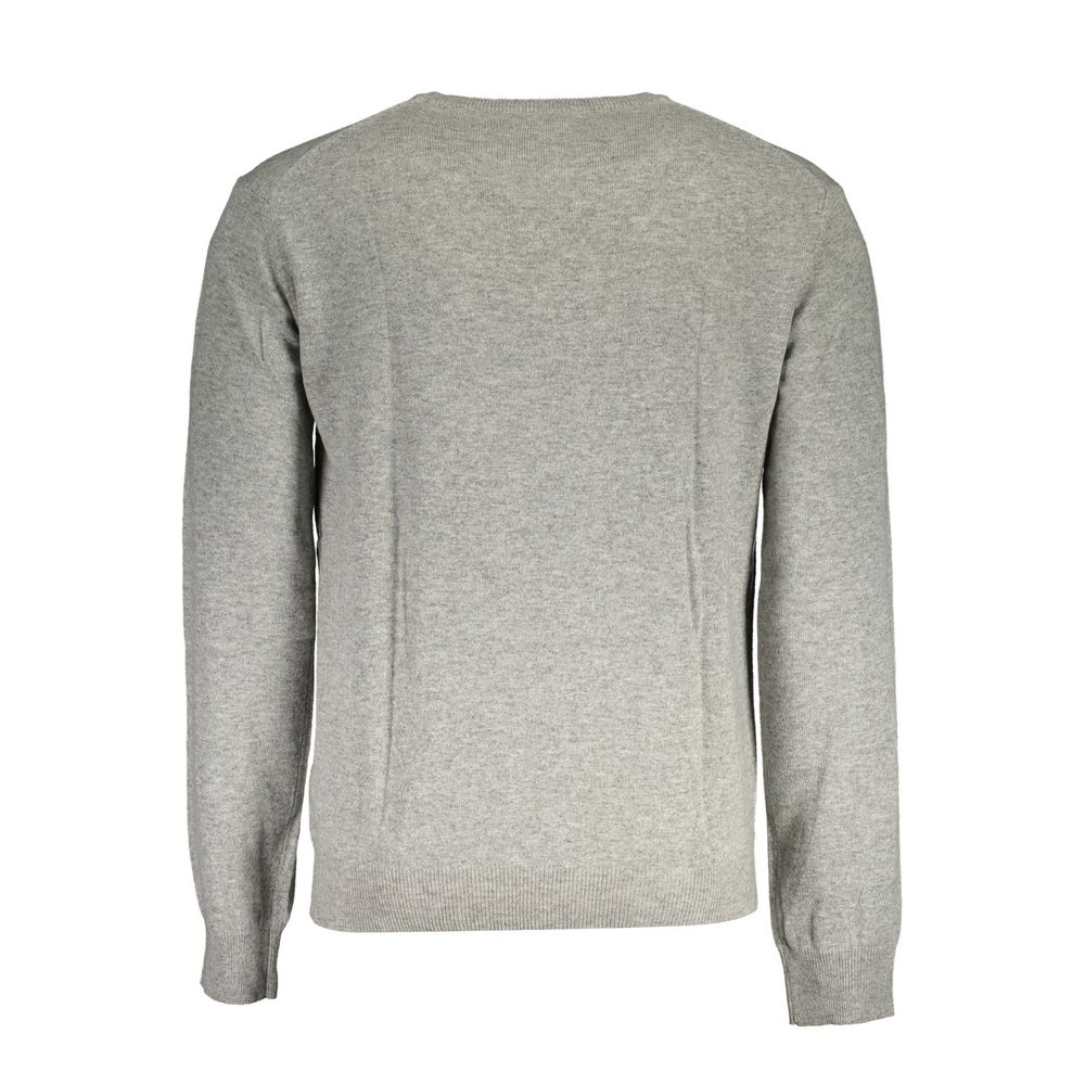 Gray Wool Sweater - ventzia