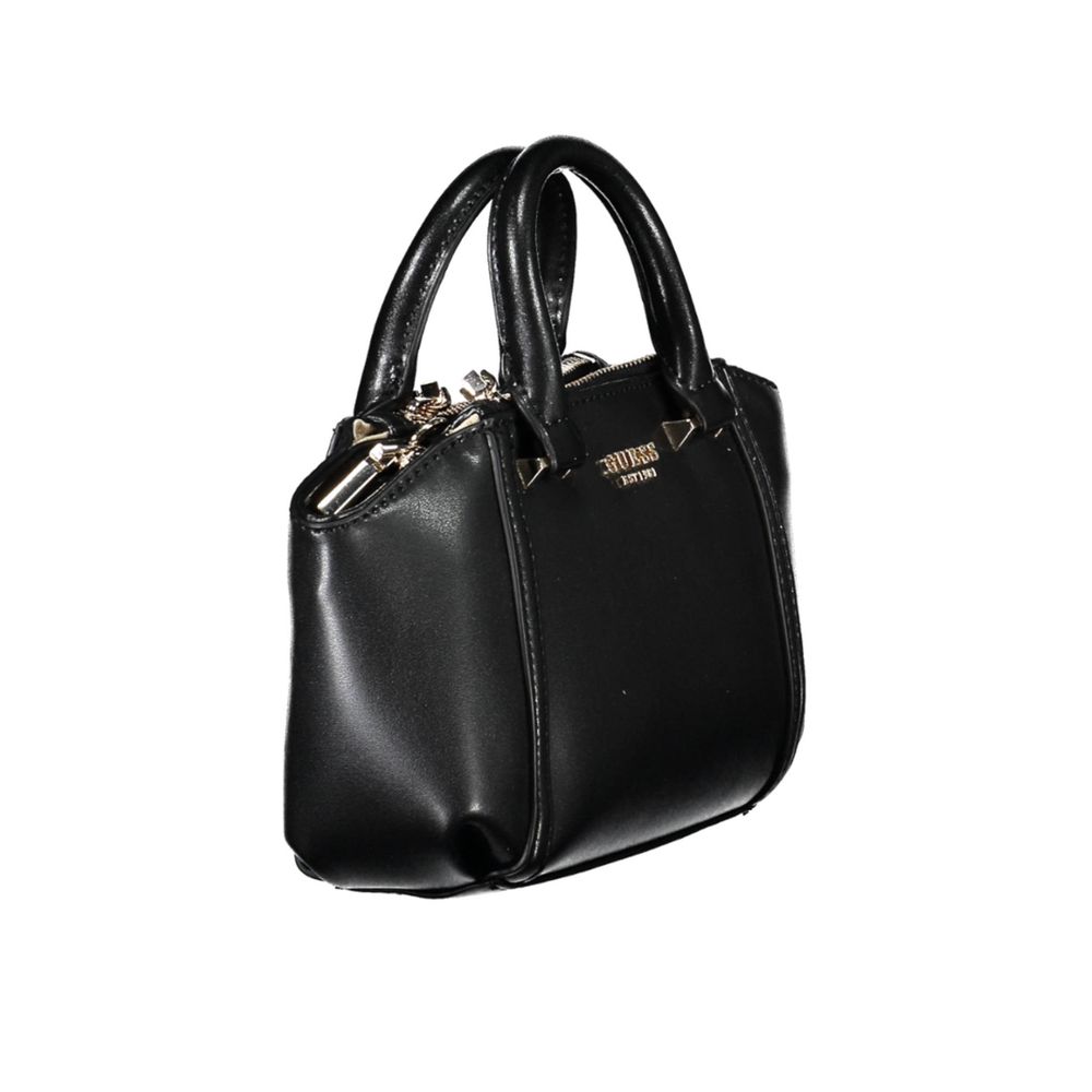 Black Polyethylene Handbag - ventzia