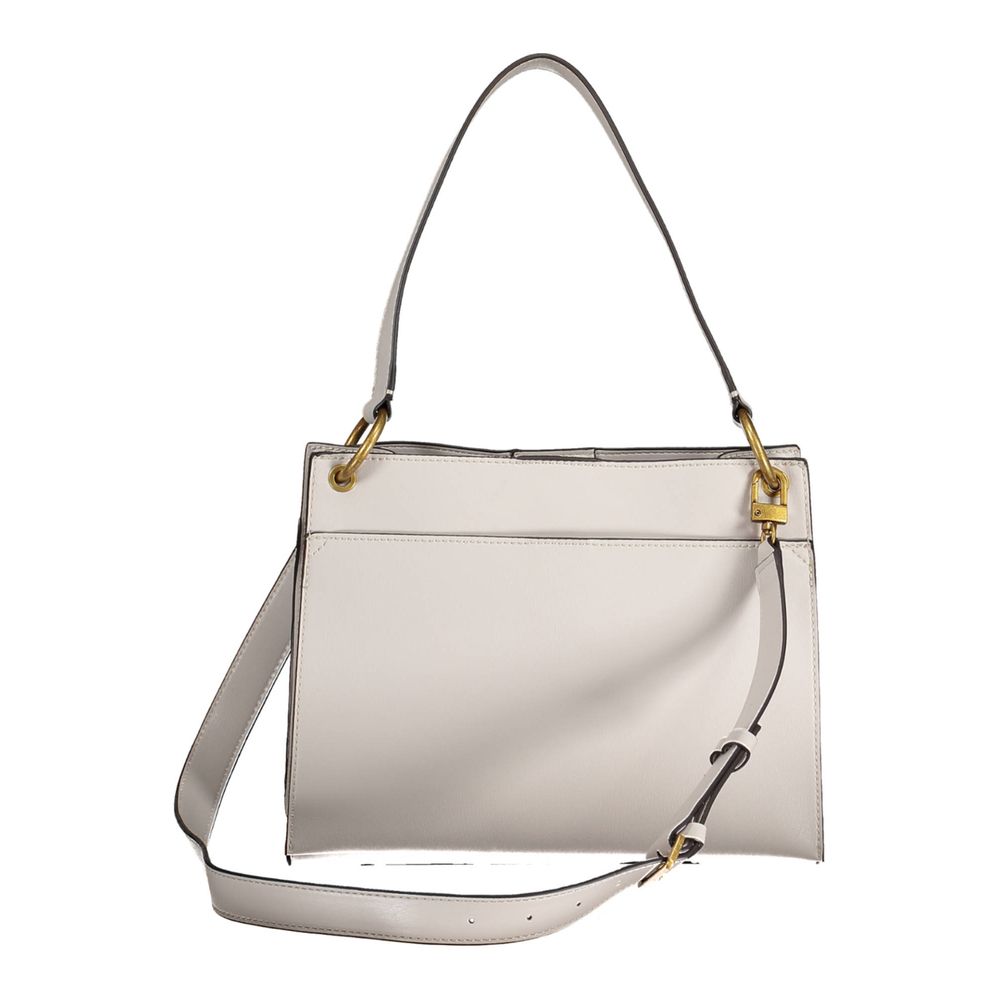 Gray Polyethylene Handbag - ventzia