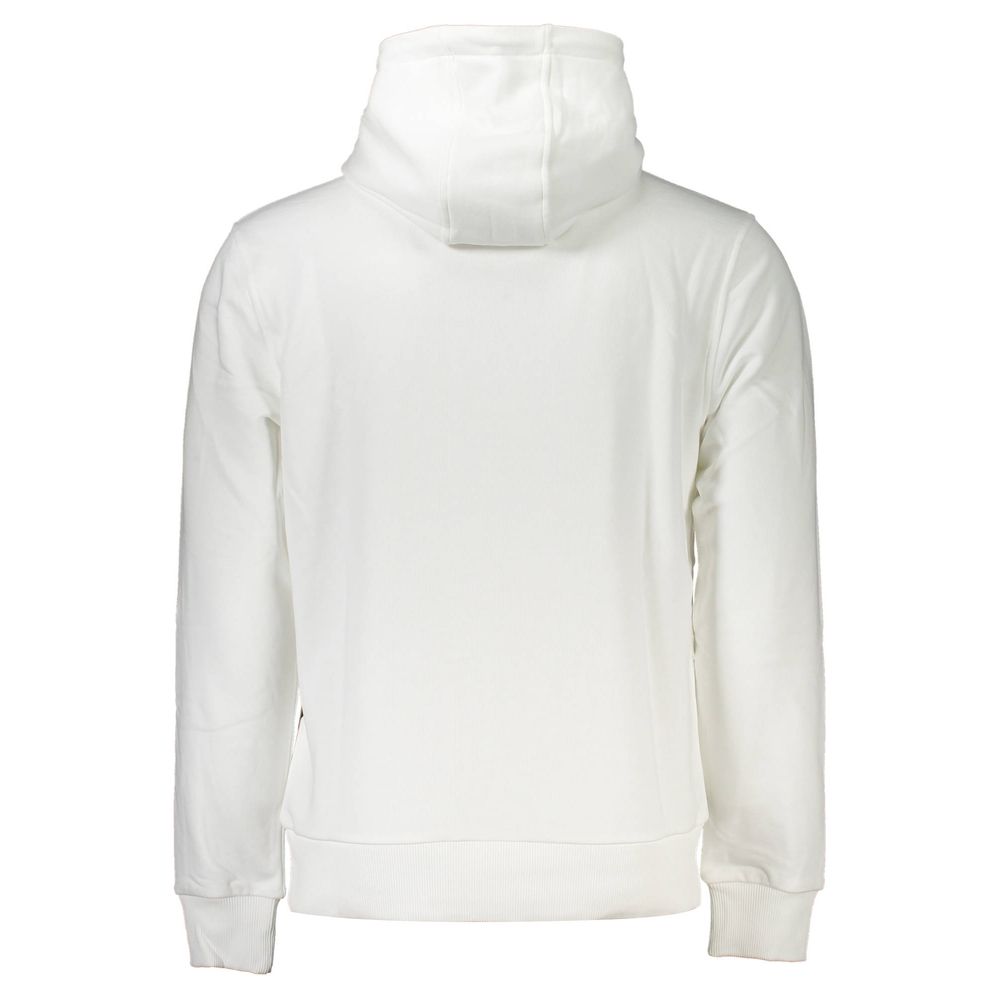 White Cotton Men Sweater - ventzia