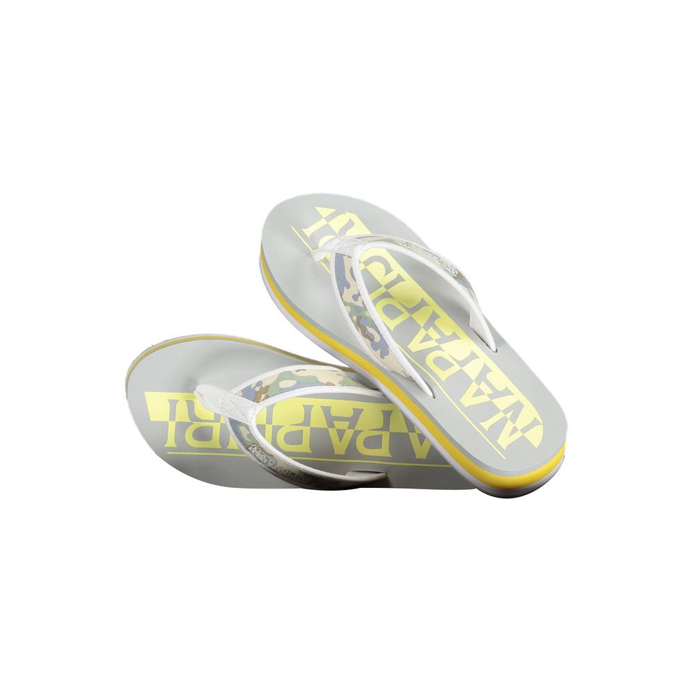 Yellow Polyester Sandal - ventzia
