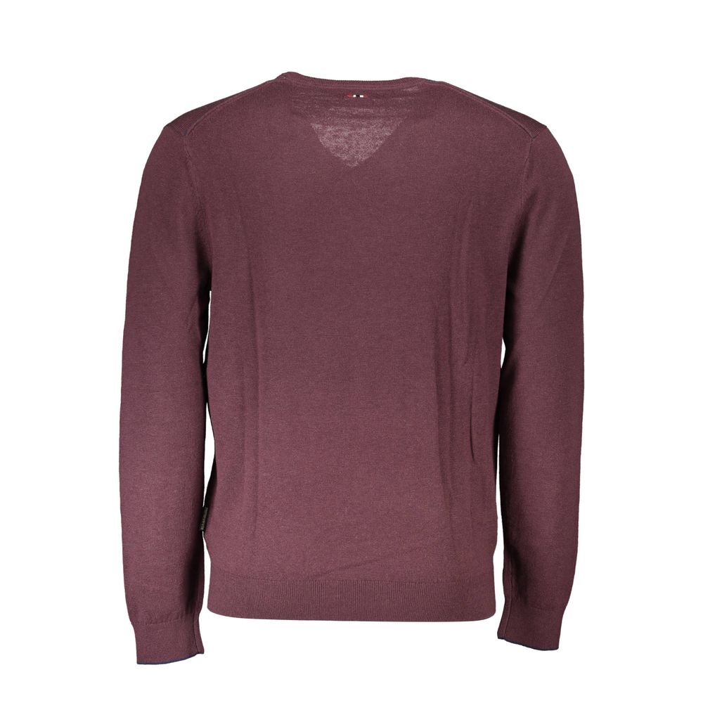 Rosso Wool Men Sweater - ventzia