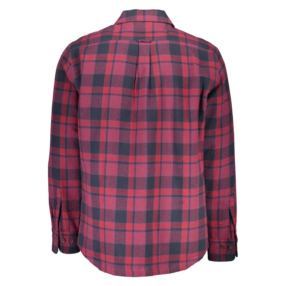 "Viola Cotton Men Shirt with Long Sleeves and Italian Collar" - ventzia