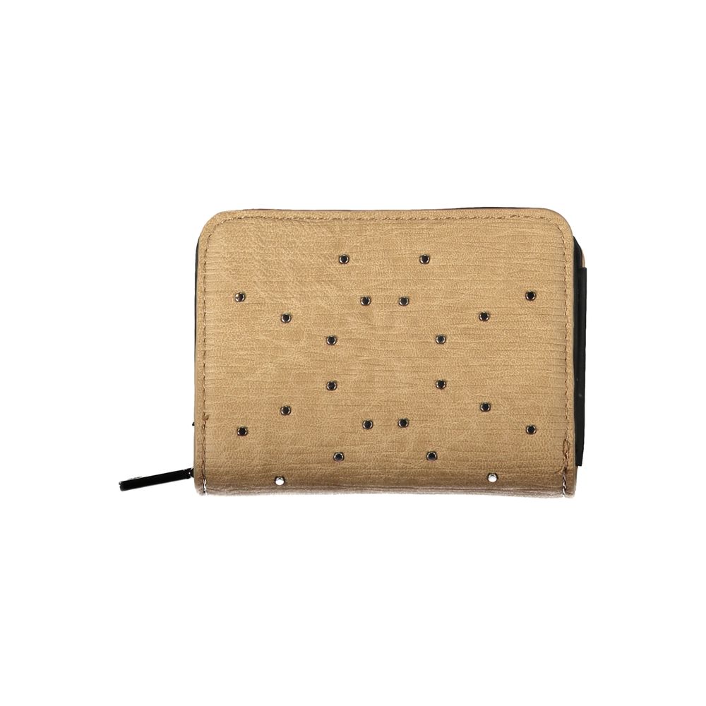 Marrone Poliuretano Woman Wallet - ventzia