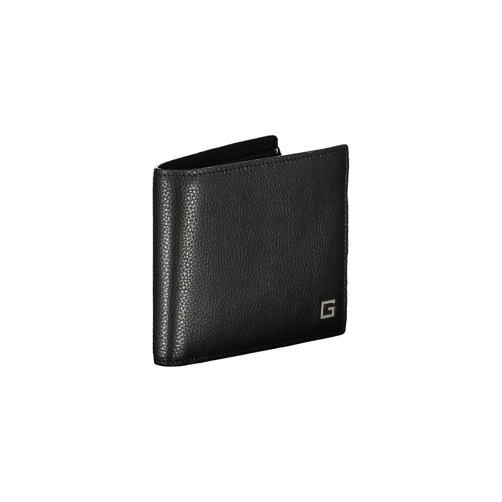 Black Leather Wallet - ventzia