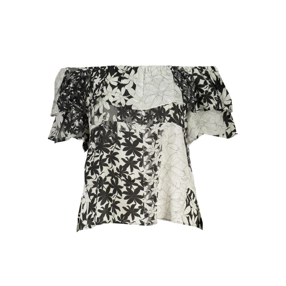 Bianco Cotton Women T-Shirt - ventzia