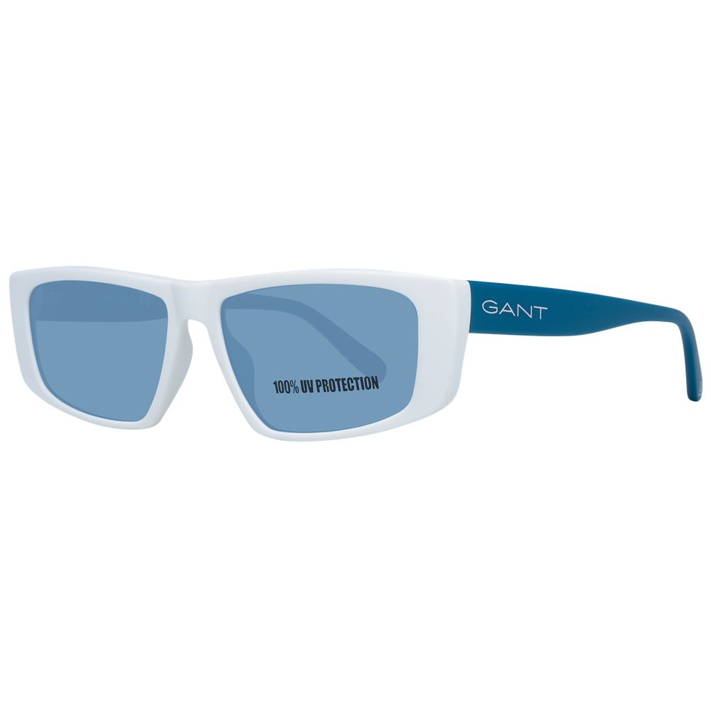 White Plastic Sunglasses - ventzia