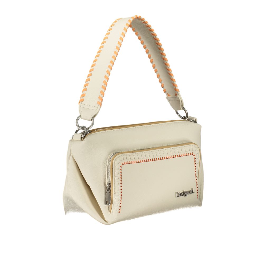 White Polyethylene Handbag - ventzia